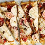 Better For You Crust: Apple, Fig & Caramelized Cauliflower Pizza