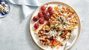 This Buffalo Cauliflower Steak is Equal Parts Crunchy and Savoury