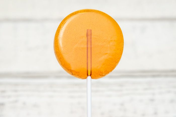 organic lollipop