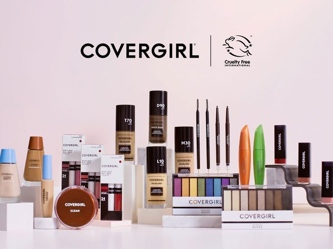Covergirl is Leaping Bunny Certified