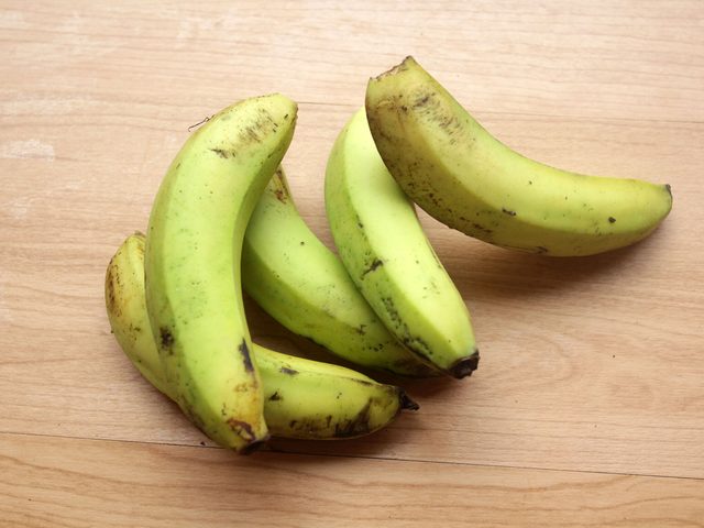 green bananas probiotic foods