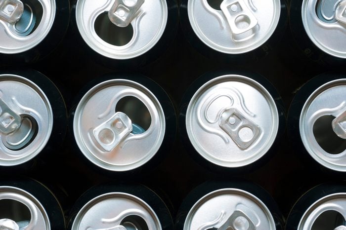 cans of soda