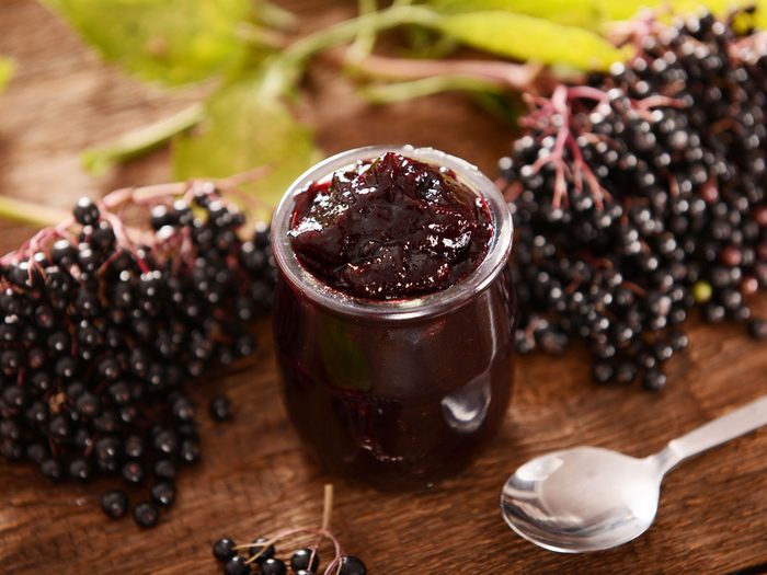 elderberry jelly jam