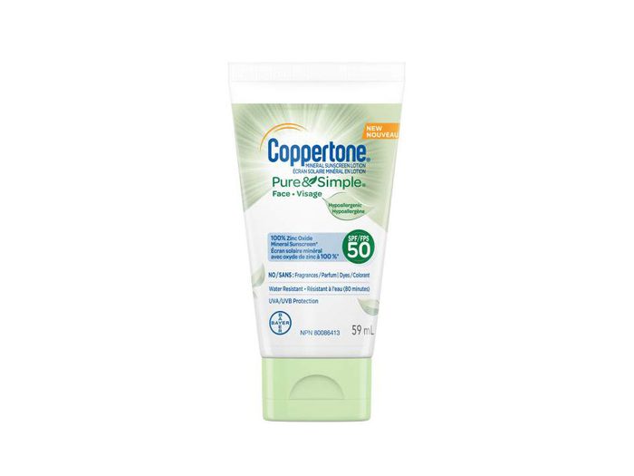 Coppertone sunscreen