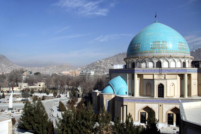 Blue Mosque in Kabul - Afghanistan