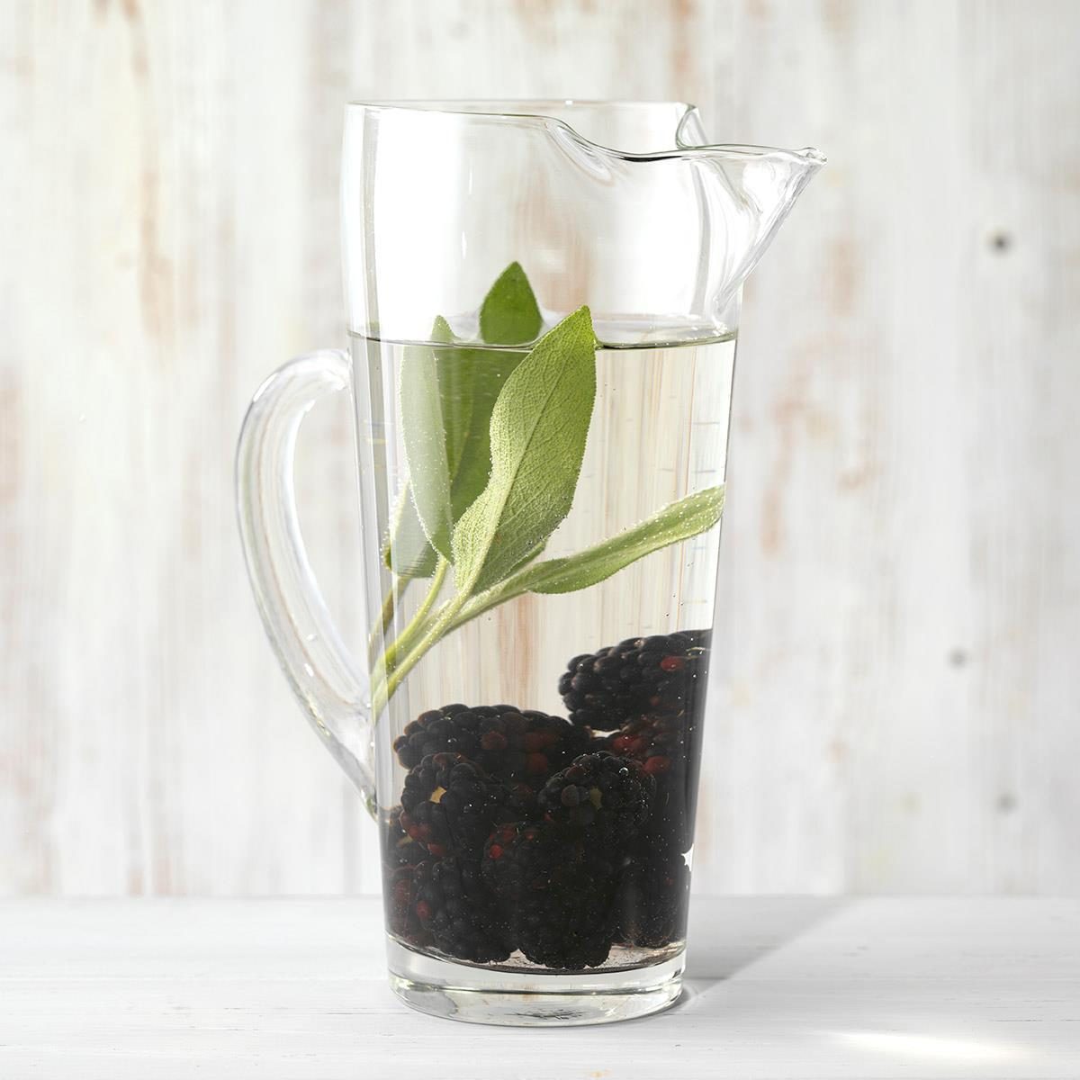 Blackberry and Sage Infused Water