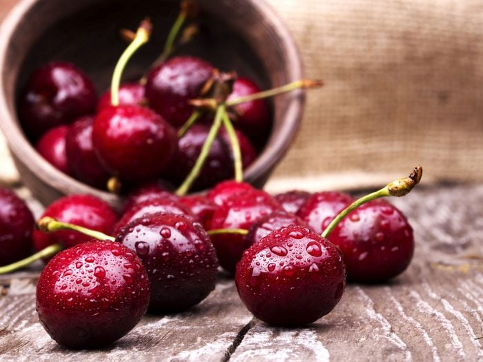 colourful foods | cherries