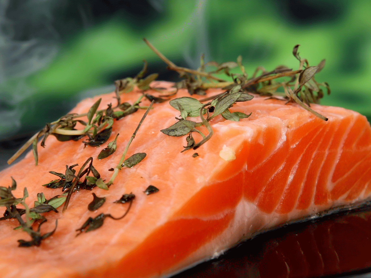 raw salmon beauty benefits