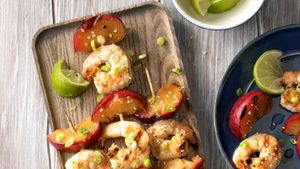 Throw These Shrimp Skewers on the Grill for an Easy Potluck Dish