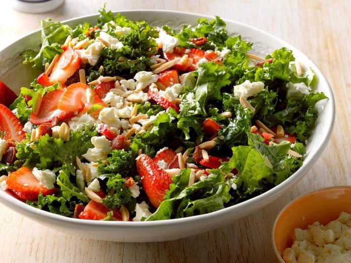 kale salad | strawberry recipes