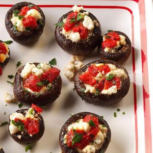 Stuffed Mushrooms Are the Superstar App Your Dinner Party Needs