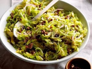 Make This Lightly-Dressed Brussels Sprout Salad for Lunch