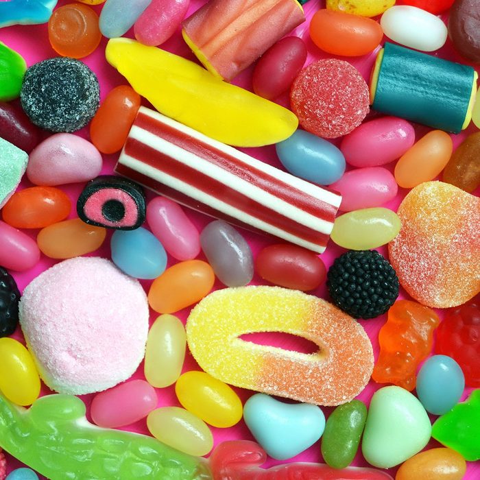 A lot of colorful candy