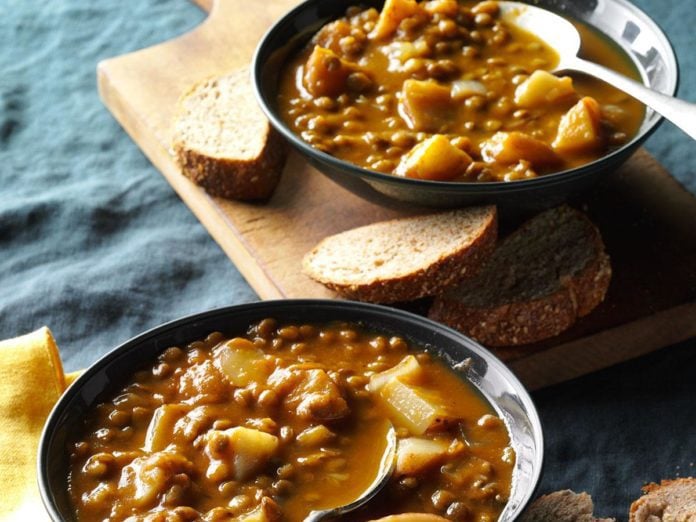 Make This Lentil Pumpkin Soup for a Chilly Fall Day