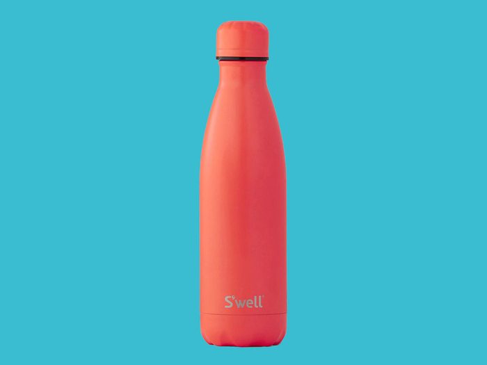 swell water bottle birds of paradise