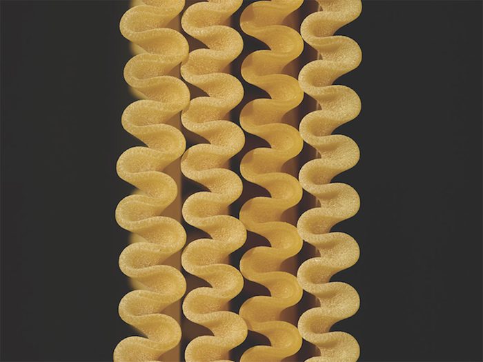 curly pasta
