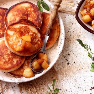 This Apple-Cinnamon Pancake Recipe Is Perfect for Sunday Mornings