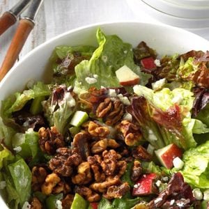 This Easy Apple-Walnut Tossed Salad Is a Quintessential Fall Starter