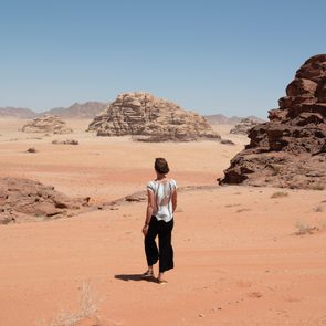 Millie - women walking in Jordan