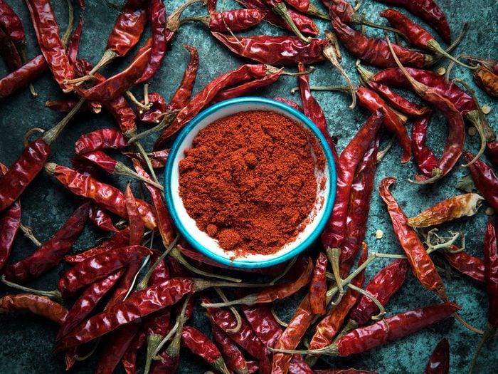 natural appetite suppressants - cayenne peppers