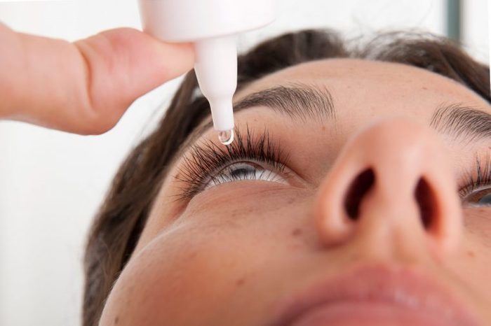 beauty tips when sick eye drops for redness