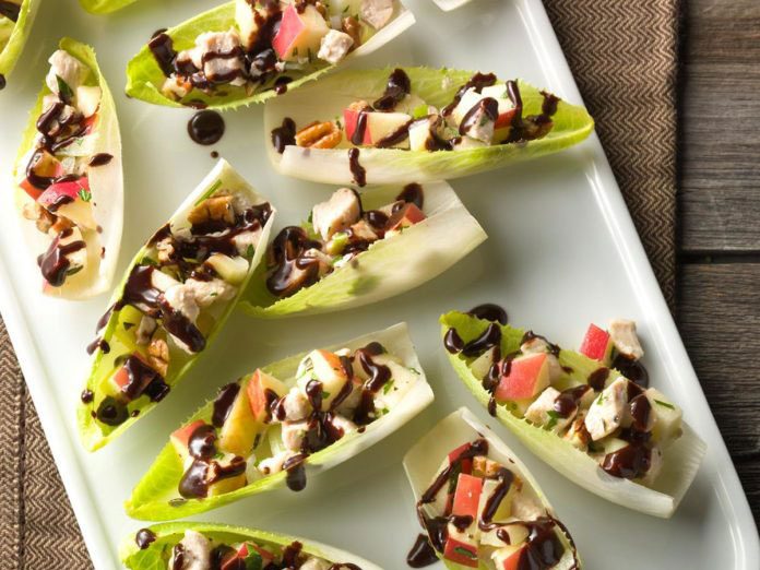new years eve party recipes endive boats