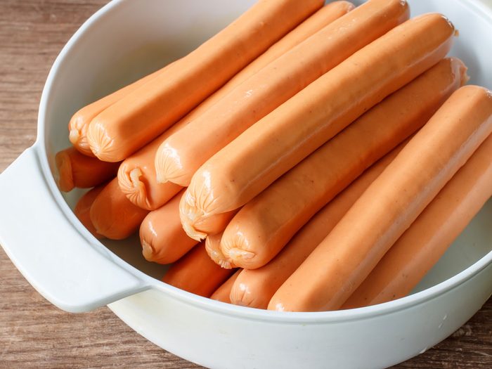 Foods You Should Never Eat Raw - hotdogs