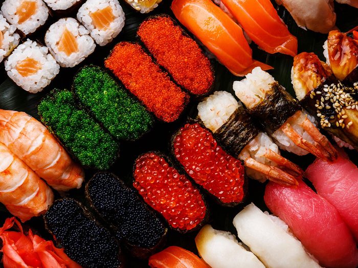 is sushi healthy