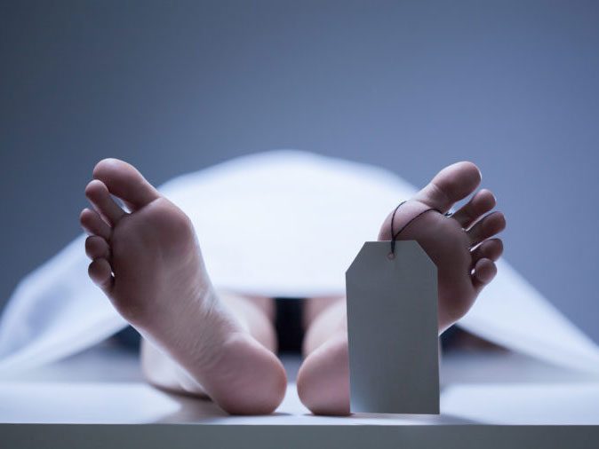 human body - dead person