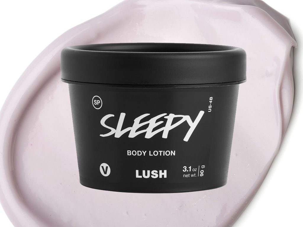 Review of Lush Sleepy body lotion