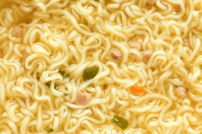 Instant noodles, for backgrounds or textures