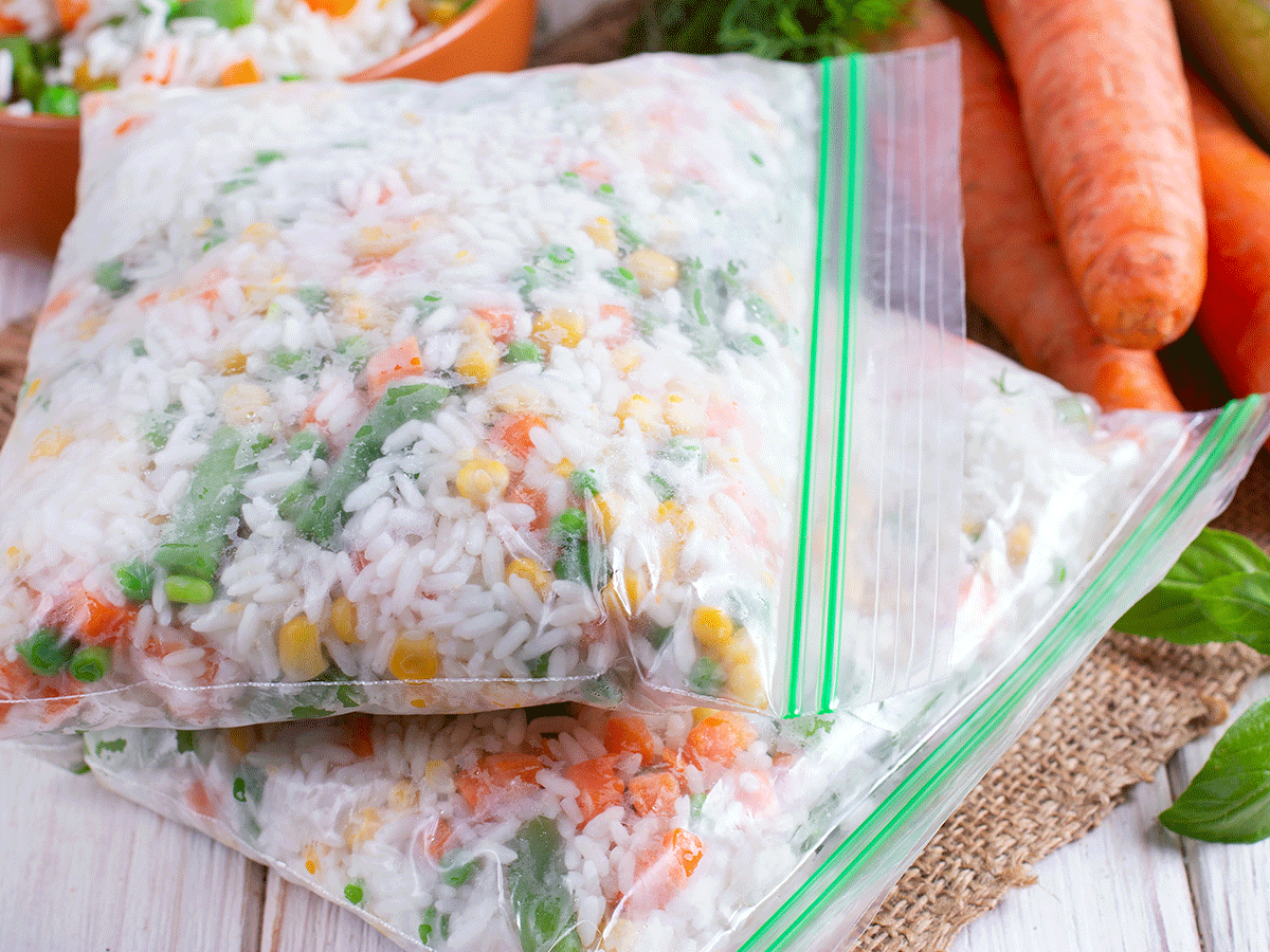Healthy frozen foods nutritionists buy | rice