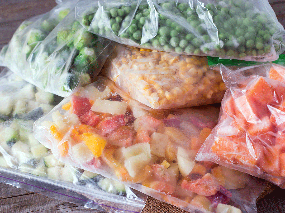 Healthy frozen foods nutritionists buy | vegetables