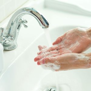 Improper handwashing