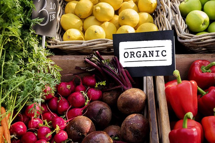 maintain a healthy weight | organic produce