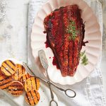 A Seasonal Twist on Fish and Chips: Cherry-Glazed Trout with Sweet Potato Coins