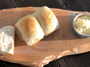 Lynn Crawford’s Milk Bread with Honey Butter