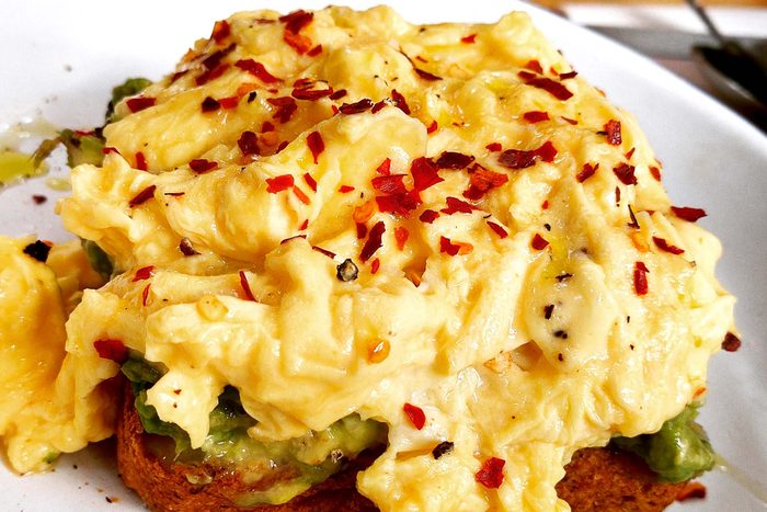 refuel after exercise | scrambled eggs