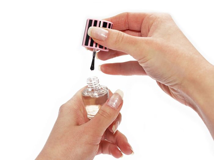More uses for clear nail polish