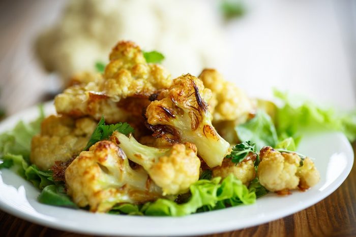 cauliflower baked in batter | foods to avoid before workout