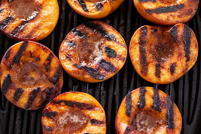 healthier grilling ideas | Grilled Peaches