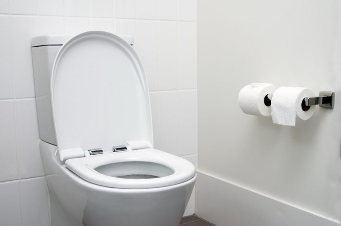 signs your body is in trouble | toilet in bathroom