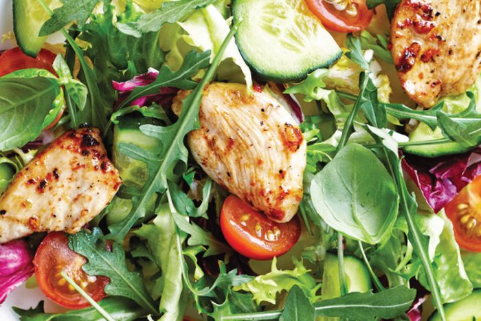 prepared meals nutritionists avoid | salad