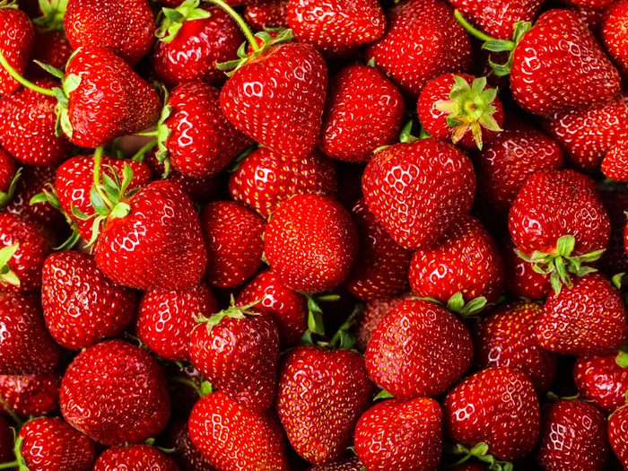 mushy strawberries