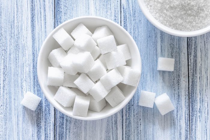 foods that lower your libido | a bowl of sugar cubes