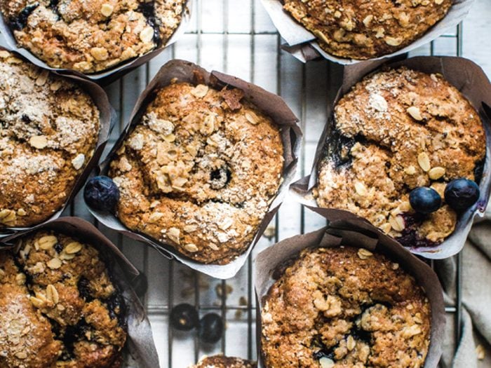 breakfast muffins | blueberry, banana, walnut