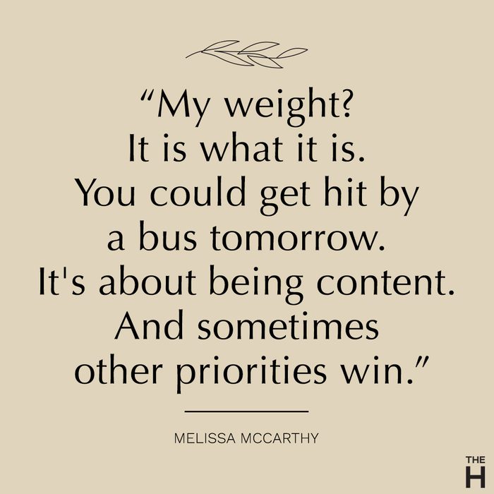 Melissa McCarthy | body-positive quotes