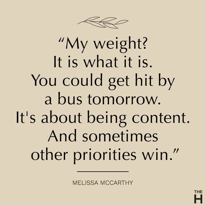 Melissa McCarthy | body-positive quotes