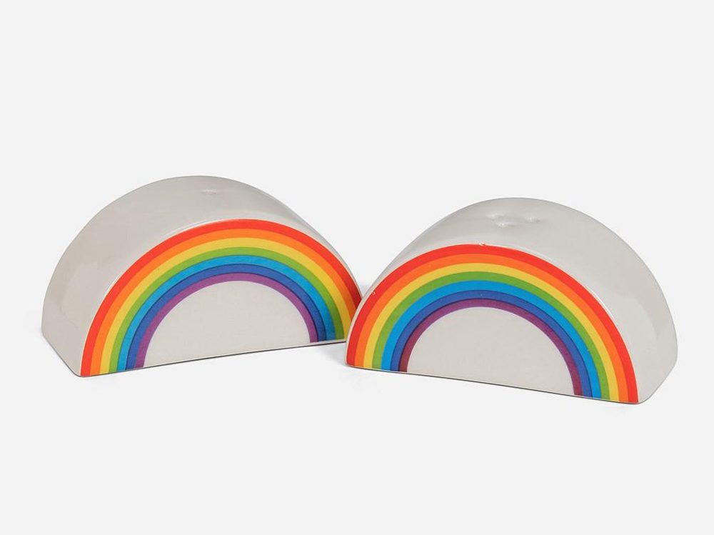 Drake General Store rainbow salt and pepper shakers | wellness gifts | best health gift guide