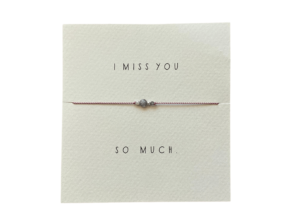 I Miss You bracelet | wellness gifts | best health gift guide